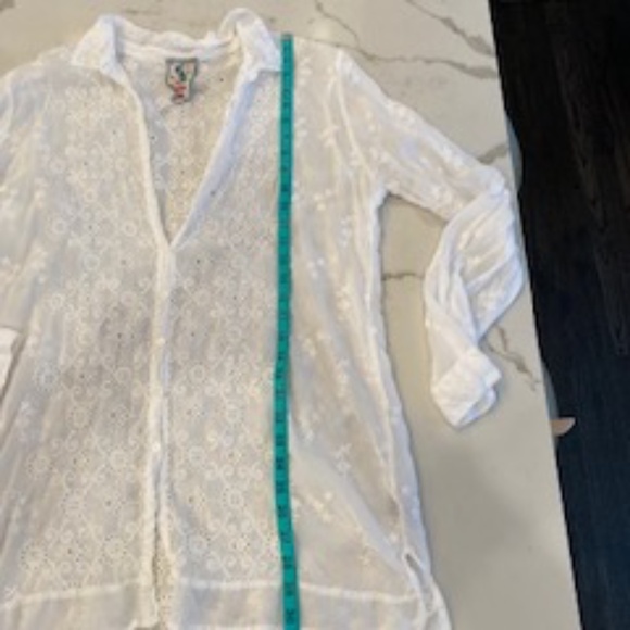 Johnny Was blouse Large white - Picture 8 of 13
